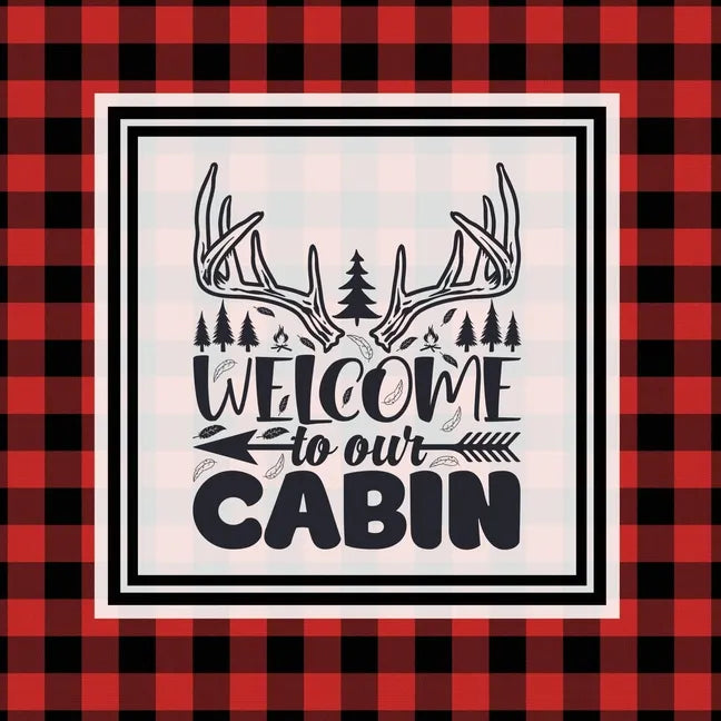 Cabin Guest Book: For Guests To Sign When They Stay On Vacation, Write & Share Favorite Memories, House Log Book, Guestbook - Paperback