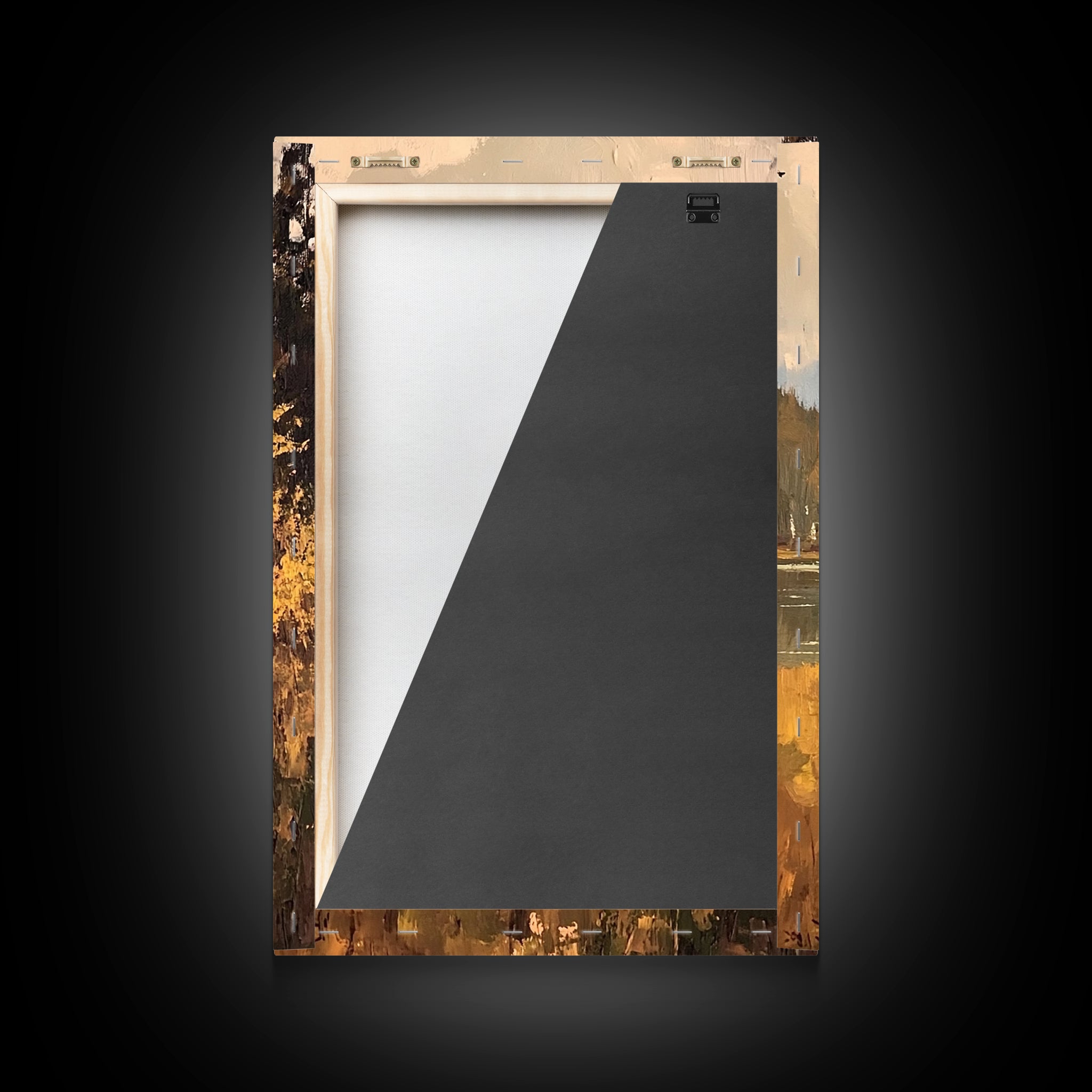 Trout Fly FIshing Wall Art Home Decor, Fly Fishing Painting Canas Print, Cabin Art, Cabin Decor, Fishing Cabin Art, Gift For Dad, Gift For Him