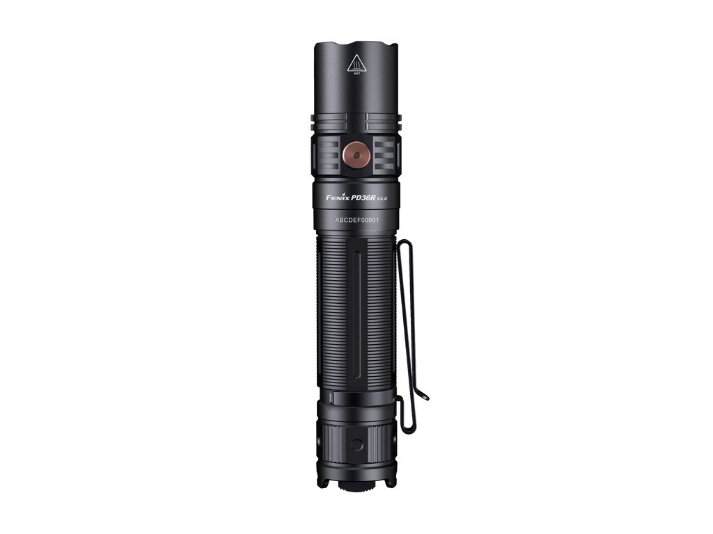 Fenix PD36R V2 Compact Rechargeable Tactical Flashlight - 1700 Lumens