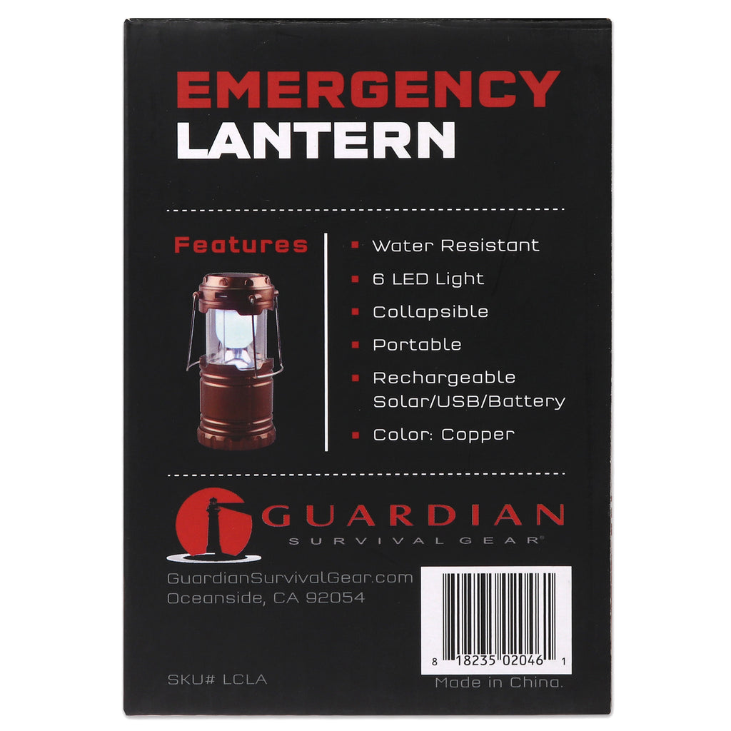 Collapsible Solar Lantern | Rechargeable LED Camping Light