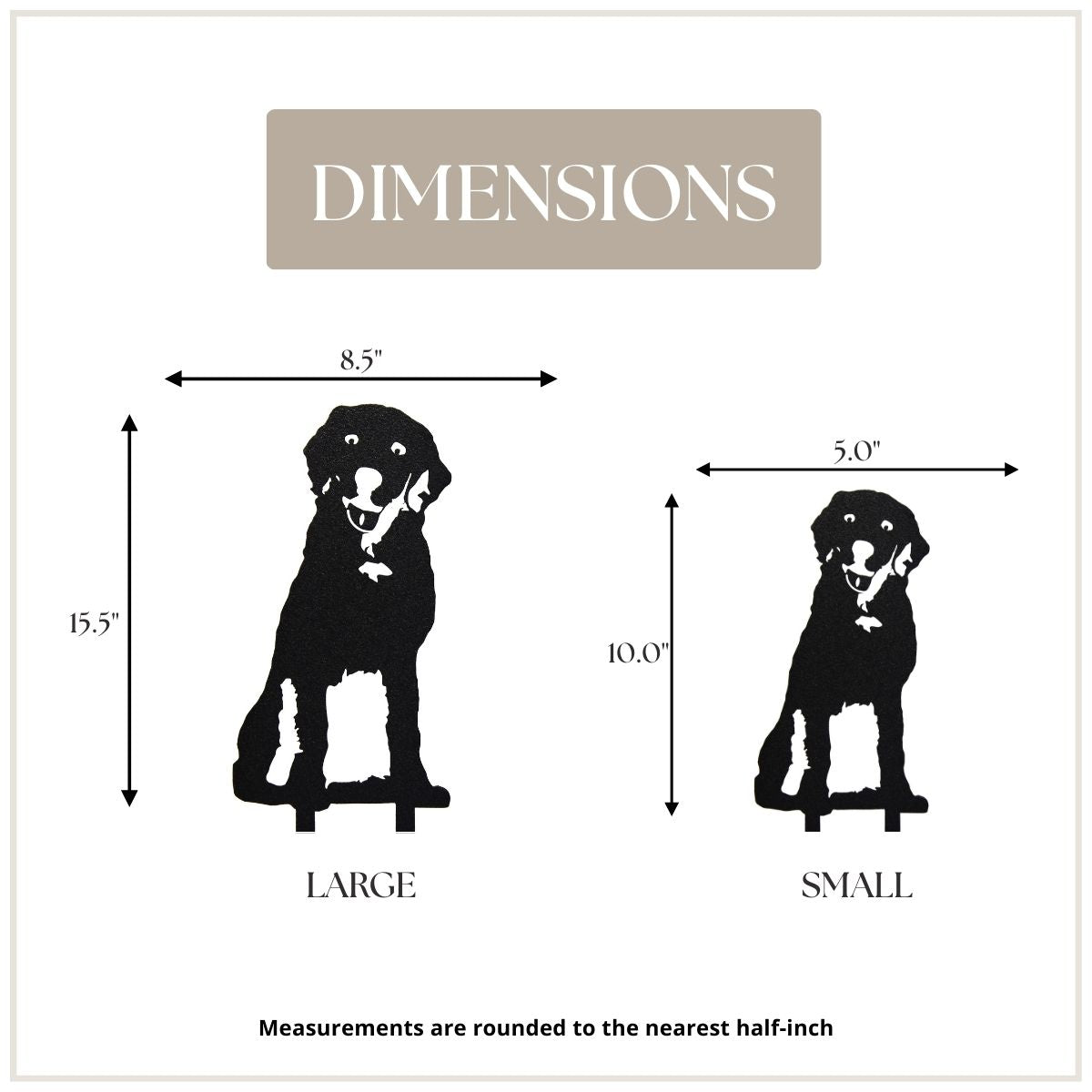 Labrador Retriever Metal Art – Handcrafted Dog Décor