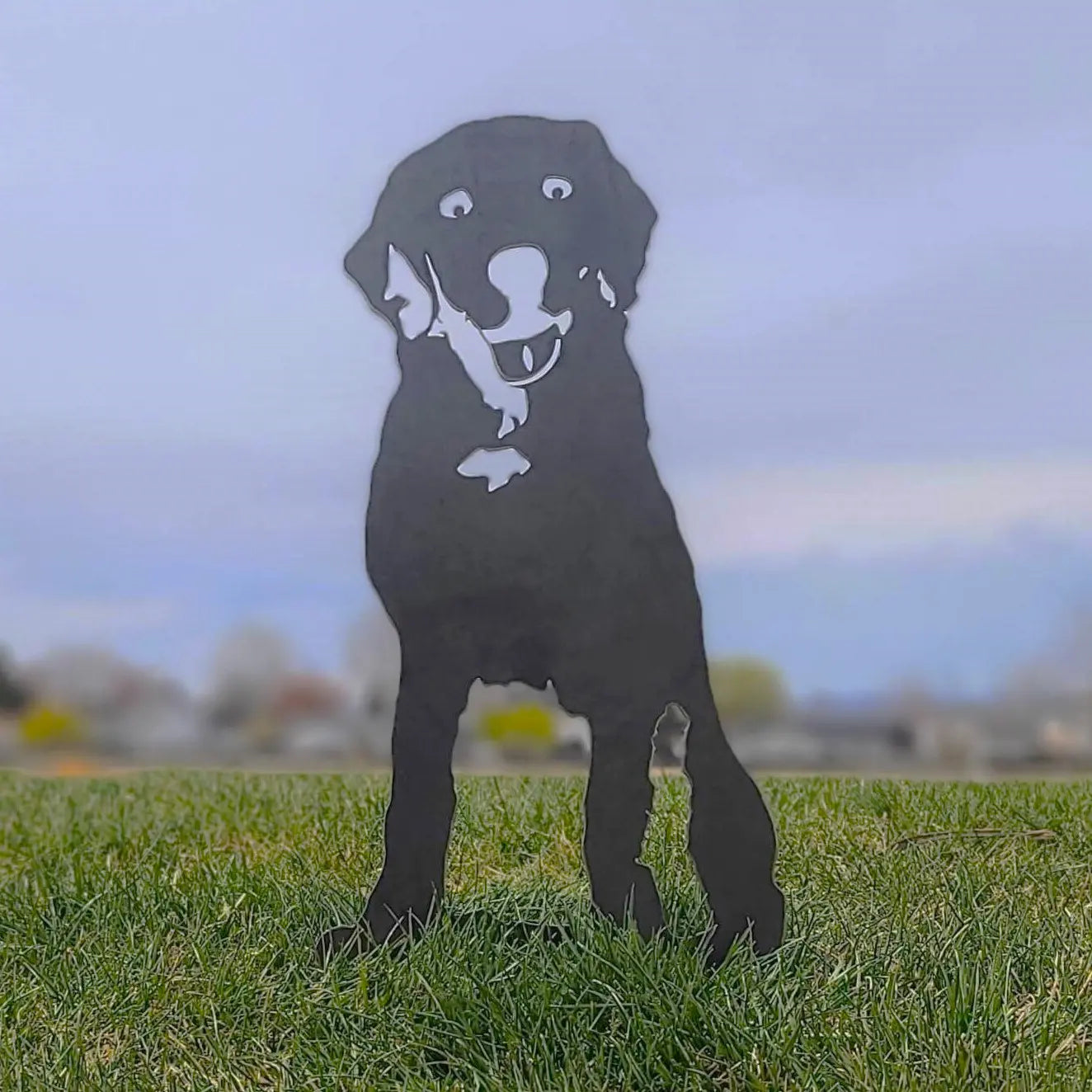 Labrador Retriever Metal Art – Handcrafted Dog Décor