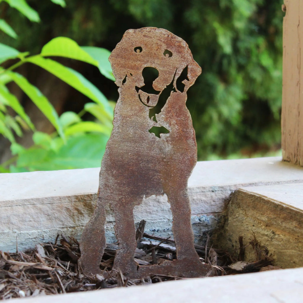 Labrador Retriever Metal Art – Handcrafted Dog Décor