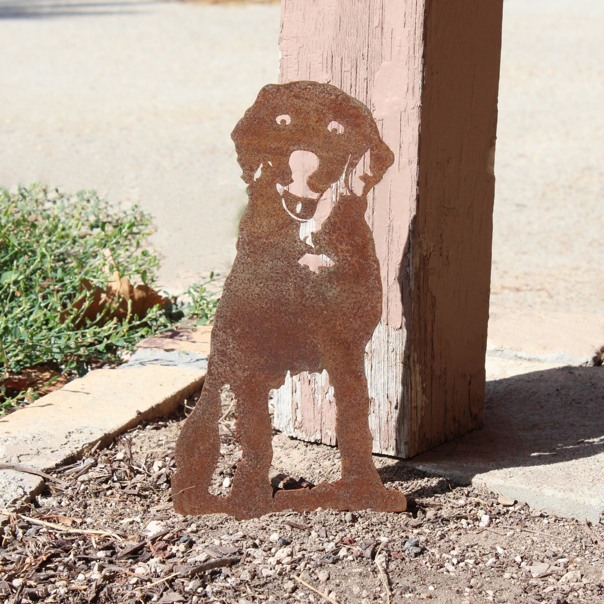 Labrador Retriever Metal Art – Handcrafted Dog Décor