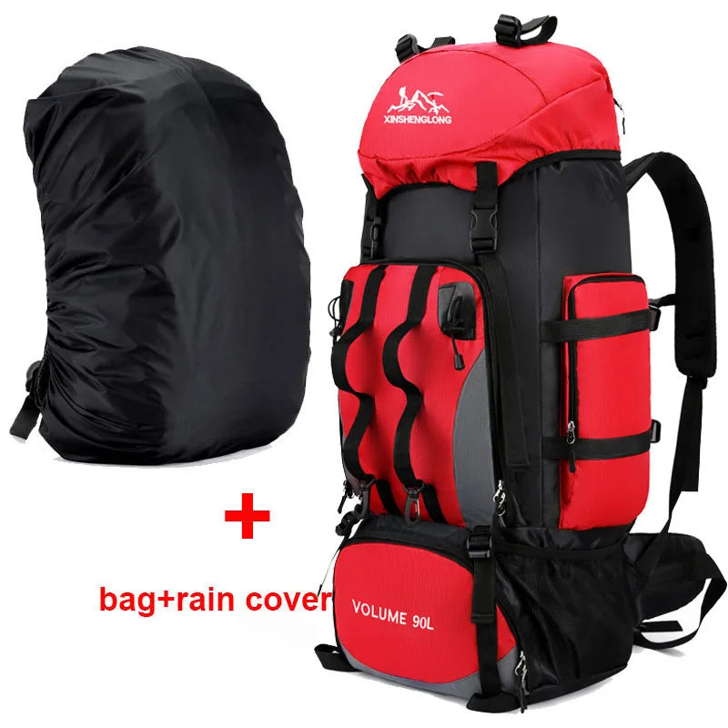 90L Hiking Camping Survival Backpack