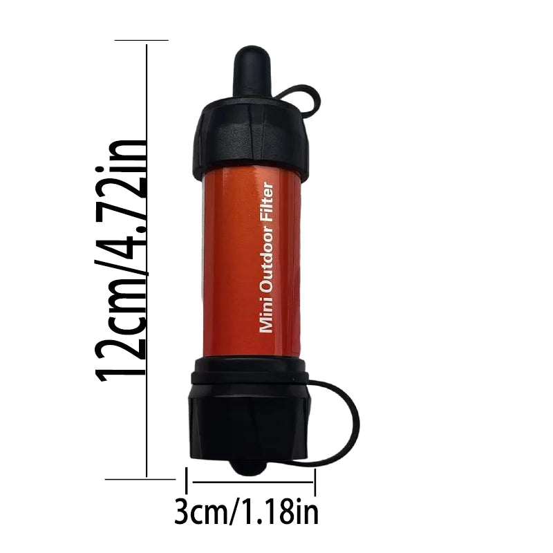 SurvivalStream: Portable Water Filter for Outdoor Safety