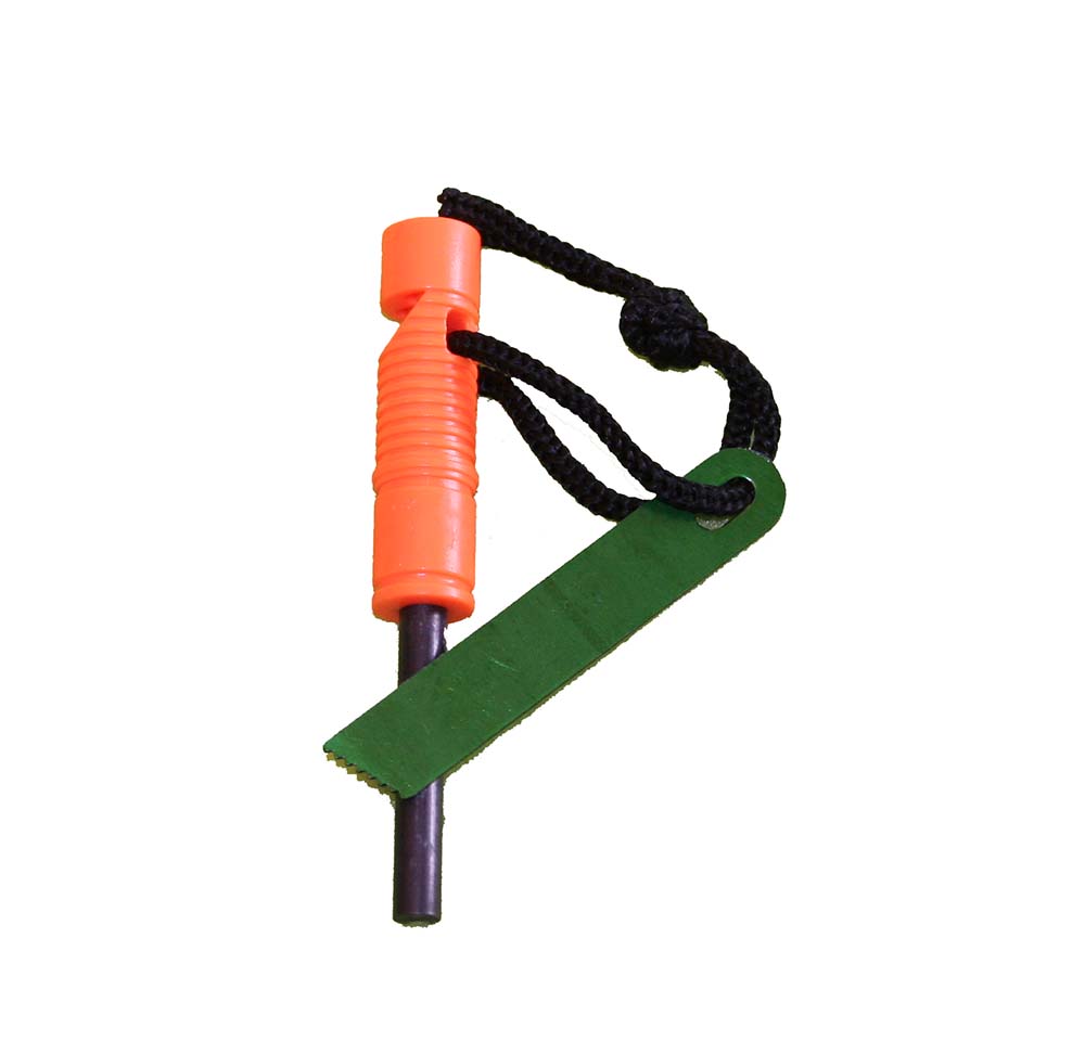 Flint Starter | All-Weather Emergency Ferro Rod Fire Starter with Striker